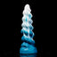 Oieffur Thick Conqueror Platinum silicone fantasy dildo with tapered design, featuring realistic shape and smooth surface.
