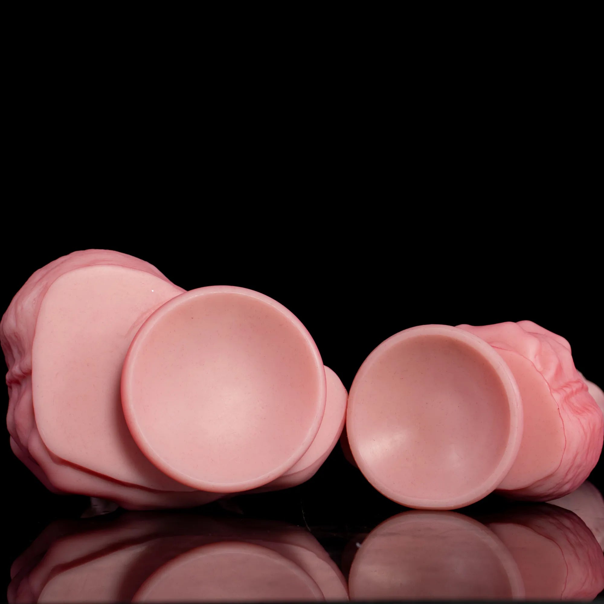 Realistic dual-layer Hot Surge Fantasy dildo from Oieffur, showing detailed textured design and realistic shape.