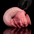 Realistic dual-layer Hot Surge Fantasy dildo by Oieffur featuring detailed texture and realistic design for adult pleasure.