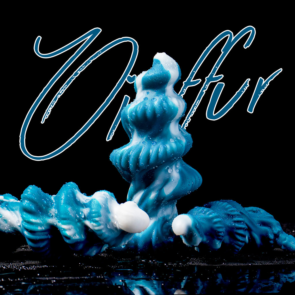 Oieffur Shark Egg Spiral Anal Plug from Fantasy Dildos collection, available in three sizes, with a smooth, spiral design for comfort.