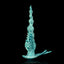 Oieffur Winding Fantasy Dildo with textured beads for pleasure, featuring a colorful, spiral design and realistic shape.