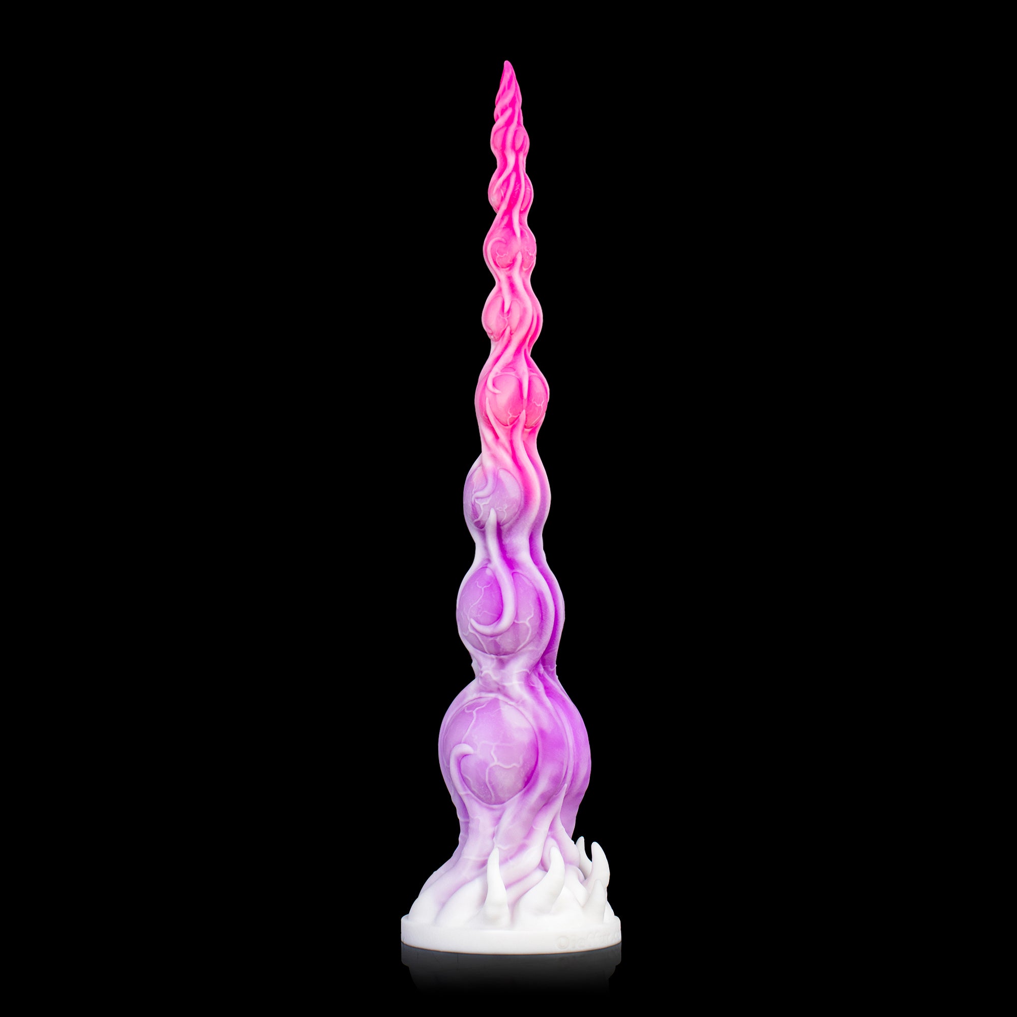 Oieffur Stardust Shuttle alien fantasy dildo with beads and prostate stimulation, featuring textured design and flexible shape. メイン画像