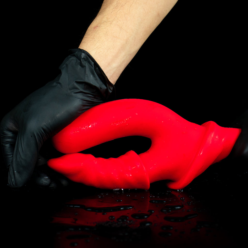 Oieffur Milking Fruit II Anal Plug with soft sleeve and hard core, shown in image 2, designed for intimate pleasure and stimulation.