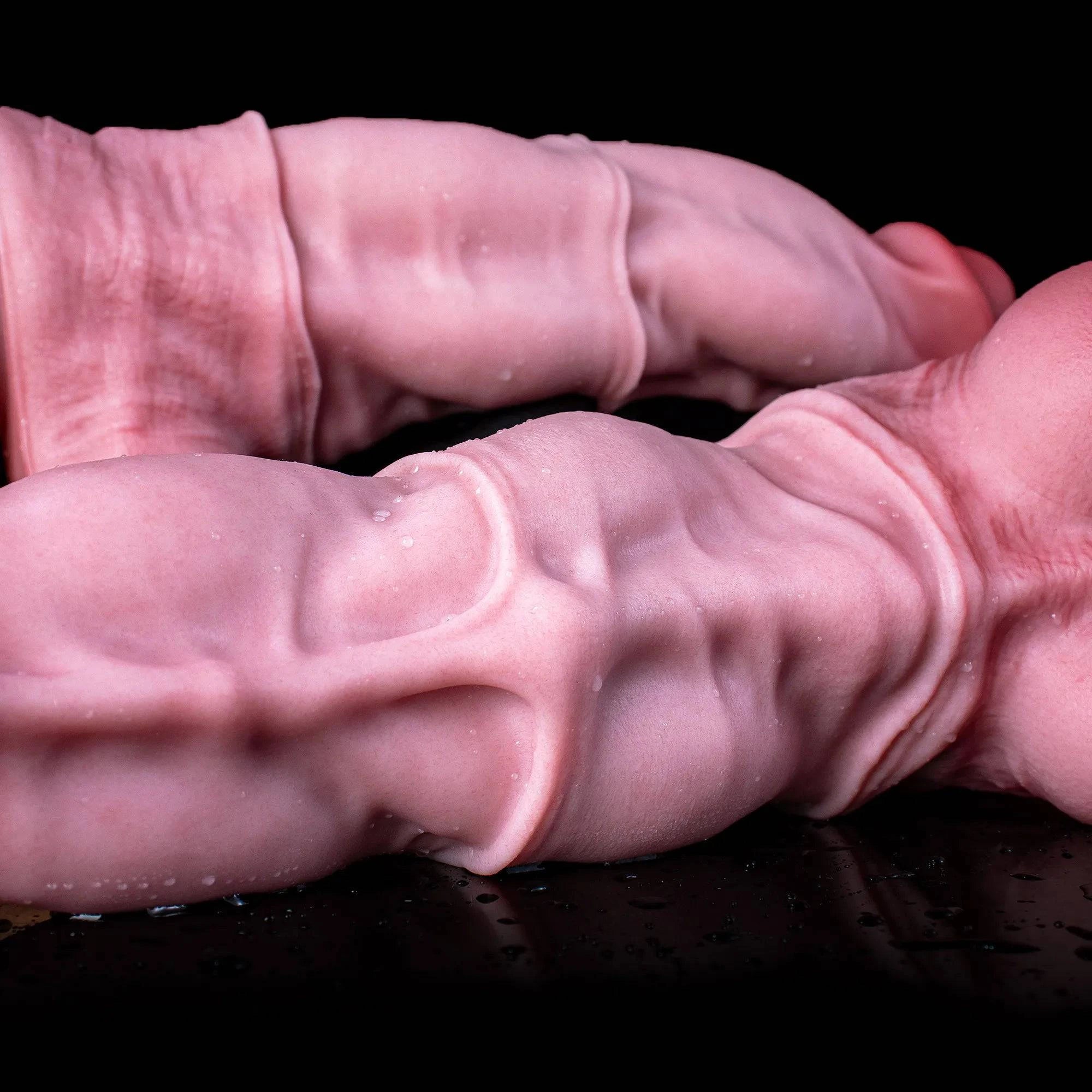 Realistic Horse Spirit Dildo adult toy from Oieffur, showing detailed, lifelike design and textured surface for adult pleasure use.