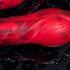 Realistic silicone wolf and dog dildo by Oieffur, featuring detailed animal design and textured surface for adult pleasure use.