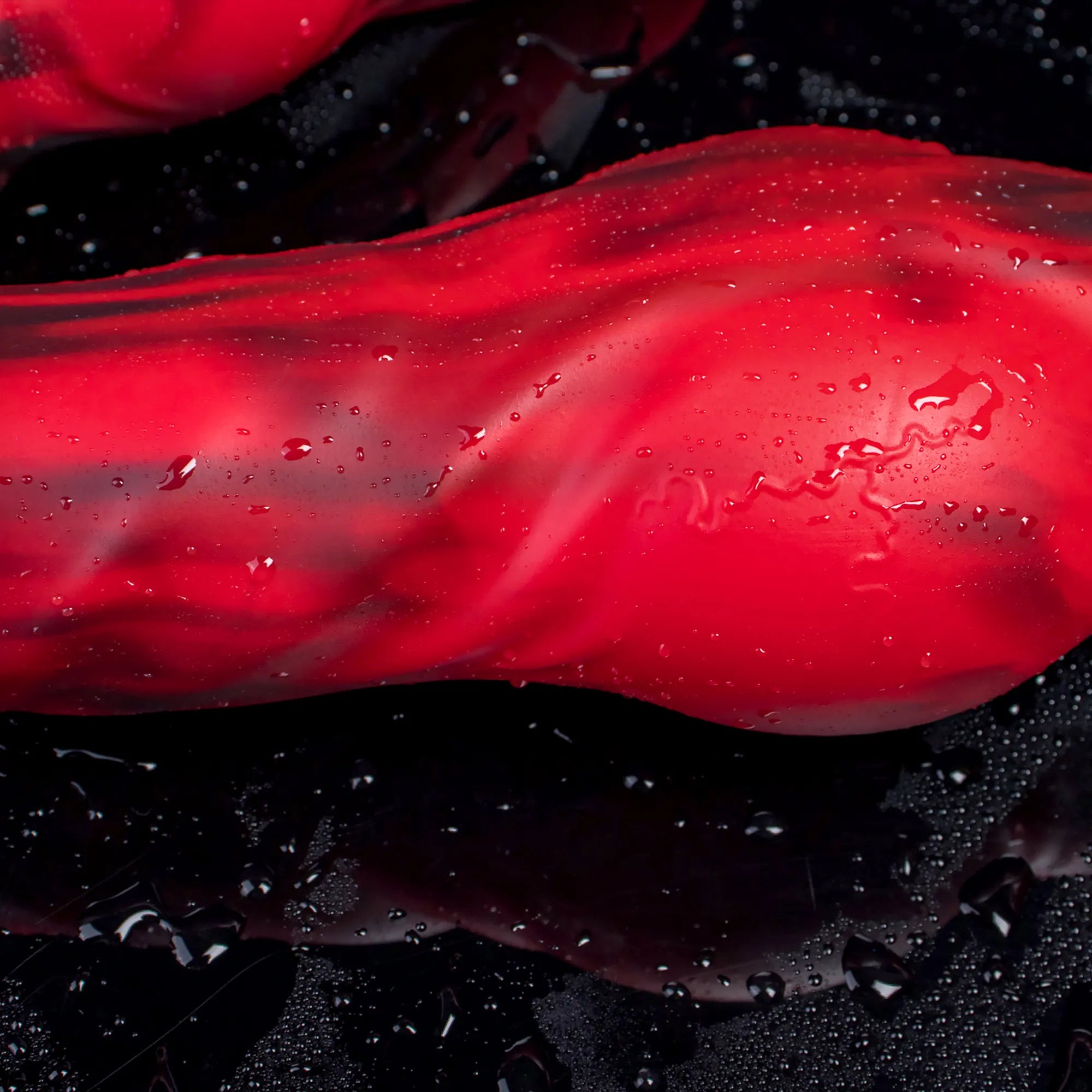 Realistic silicone wolf and dog dildo by Oieffur, featuring detailed animal design and textured surface for adult pleasure use.