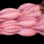 Oieffur Nagaros feathered serpent fantasy dildo made of platinum silicone, detailed serpent design, flexible and realistic.