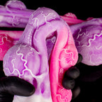 Oieffur Bloom-Parasite fantasy dildo for deep prostate and G-spot stimulation, featuring intricate design and realistic texture.