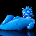 Oieffur Wave Fantasy Anal Plug, prostate stimulating anal toy with smooth design and curved shape for pleasurable insertion.