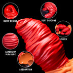 Oieffur Fantasy Dildo Mirror Anal Plug, realistic sex toy designed to mimic anal prolapse with detailed texture and shape.