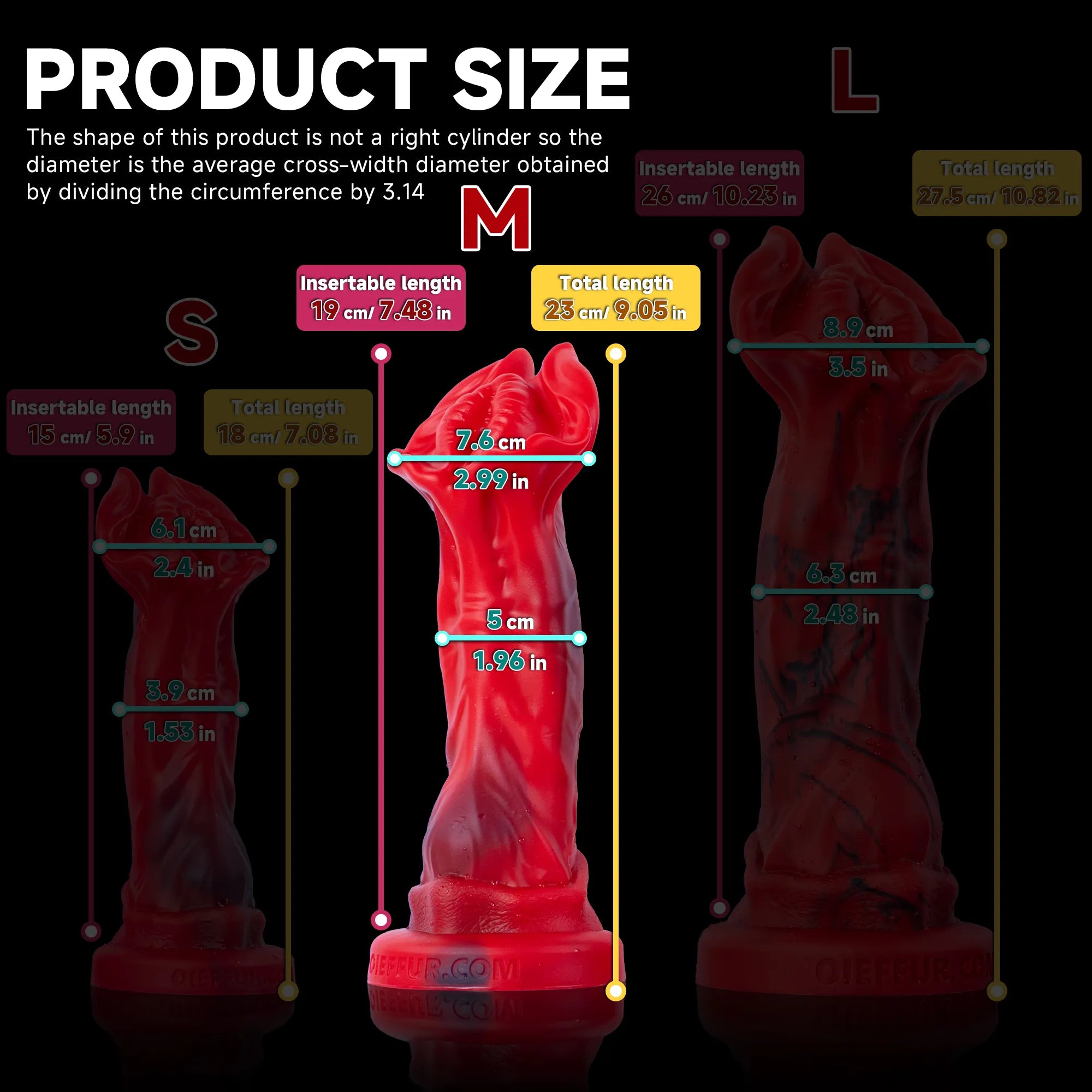 Red Rock Turtle Red Dragon dildo from Oieffur, made of high-quality silicone, featuring detailed fantasy turtle and dragon design.