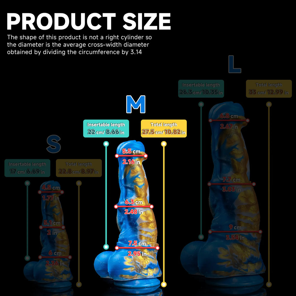 Realistic Horse Spirit dildo by Oieffur, adult sex toy with lifelike details, designed for adult pleasure and intimacy.