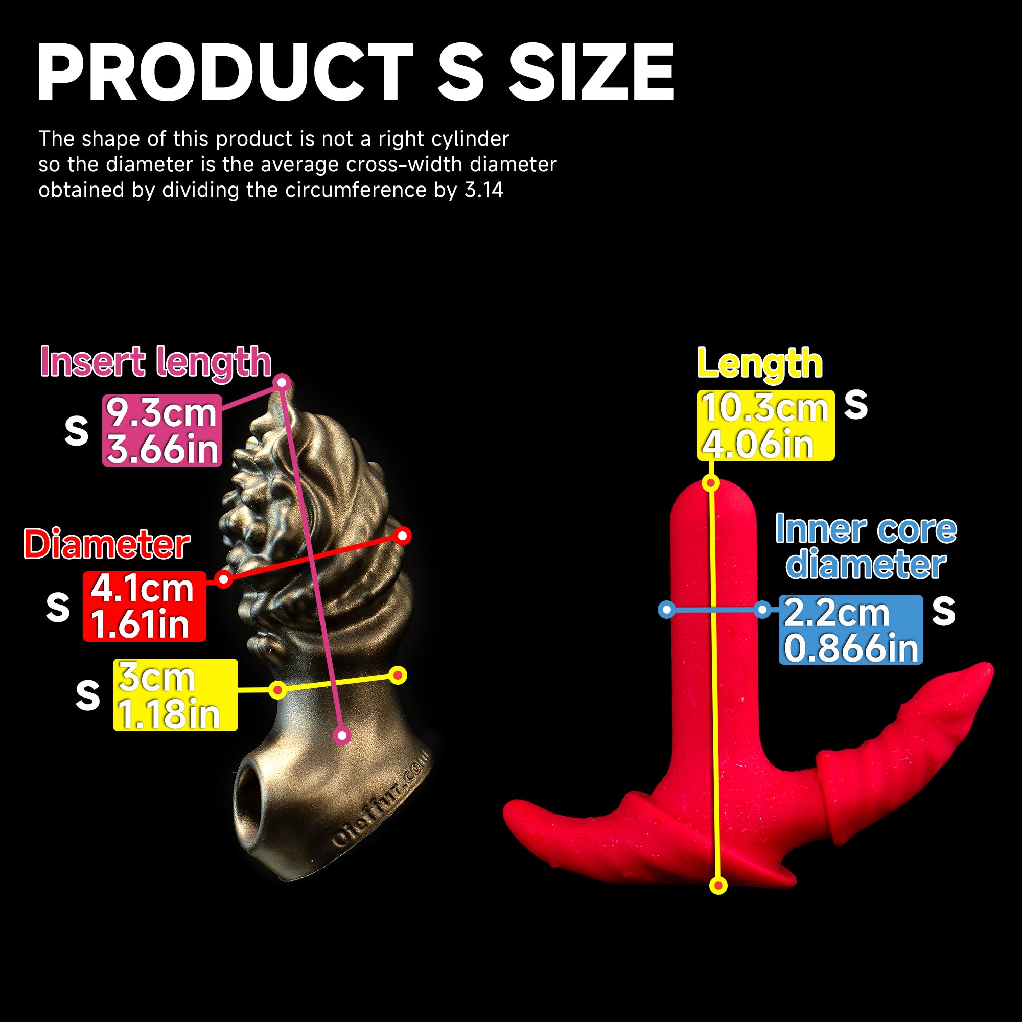 Oieffur Milking Fruit II anal plug with soft sleeve and hard core, fantasy dildo designed for intimate pleasure.
