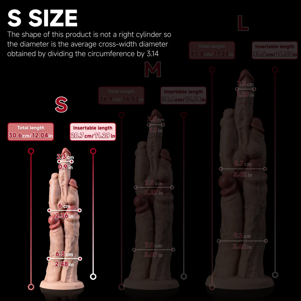 Hermavex Entwined Realistic Dildo