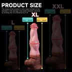 Realistic horse-inspired platinum silicone fantasy dildo by Oieffur, featuring detailed horse design and smooth, durable surface.