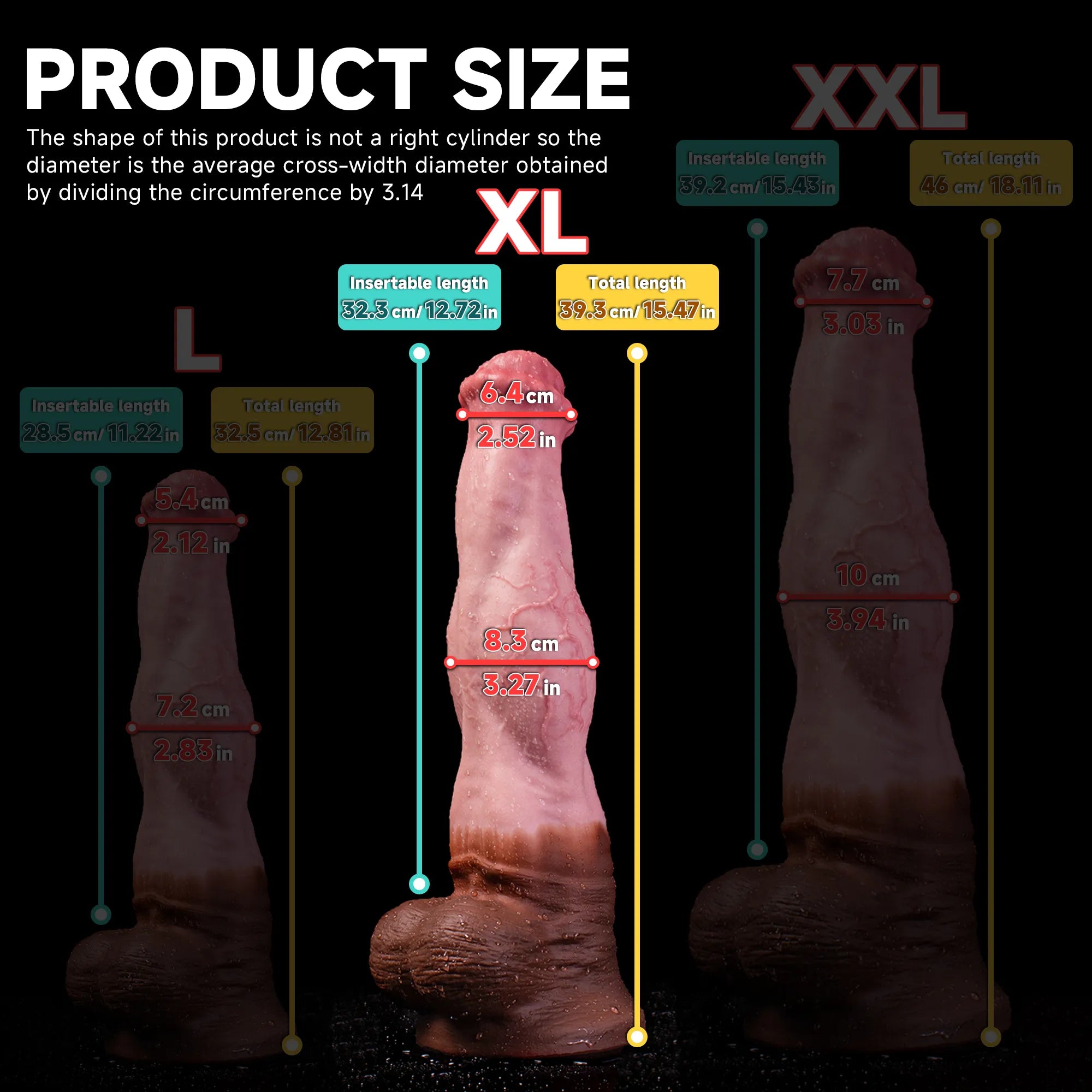 Realistic horse-inspired platinum silicone fantasy dildo by Oieffur, featuring detailed horse design and smooth, durable surface.