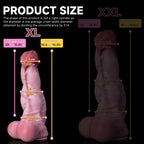 Realistic Horse Spirit Dildo adult toy by Oieffur, showing a detailed, life-like penis design in natural skin tone.
