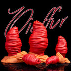 Oieffur Fantasy Dildo Mirror Anal Plug with realistic design and anal prolapse features for expansion and erotic pleasure.
