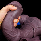 Realistic Centaur Horse dildo from Oieffur, made of safe platinum silicone with detailed textured surface for fantasy pleasure.