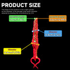 Oieffur Succubus Fantasy Dildo made of premium silicone, featuring a detailed fantasy design for adult pleasure use.