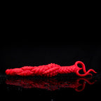 Oieffur Succubus Fantasy Dildo made of premium silicone, detailed fantasy-themed design for adult pleasure use.