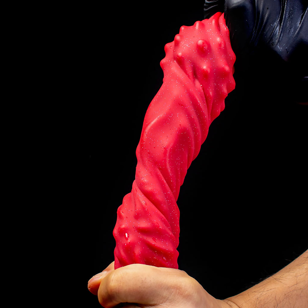 Oieffur Succubus Fantasy Dildo made of premium silicone, featuring detailed fantasy design for adult pleasure.