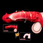 Oieffur Storm Horse male extender sleeve, realistic penis sheath for enhanced size and sensation, designed for male enhancement.