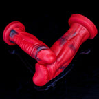 Oieffur Sword Demon Giant Dildo with strong suction cup and realistic feel, designed for immersive pleasure and stability.