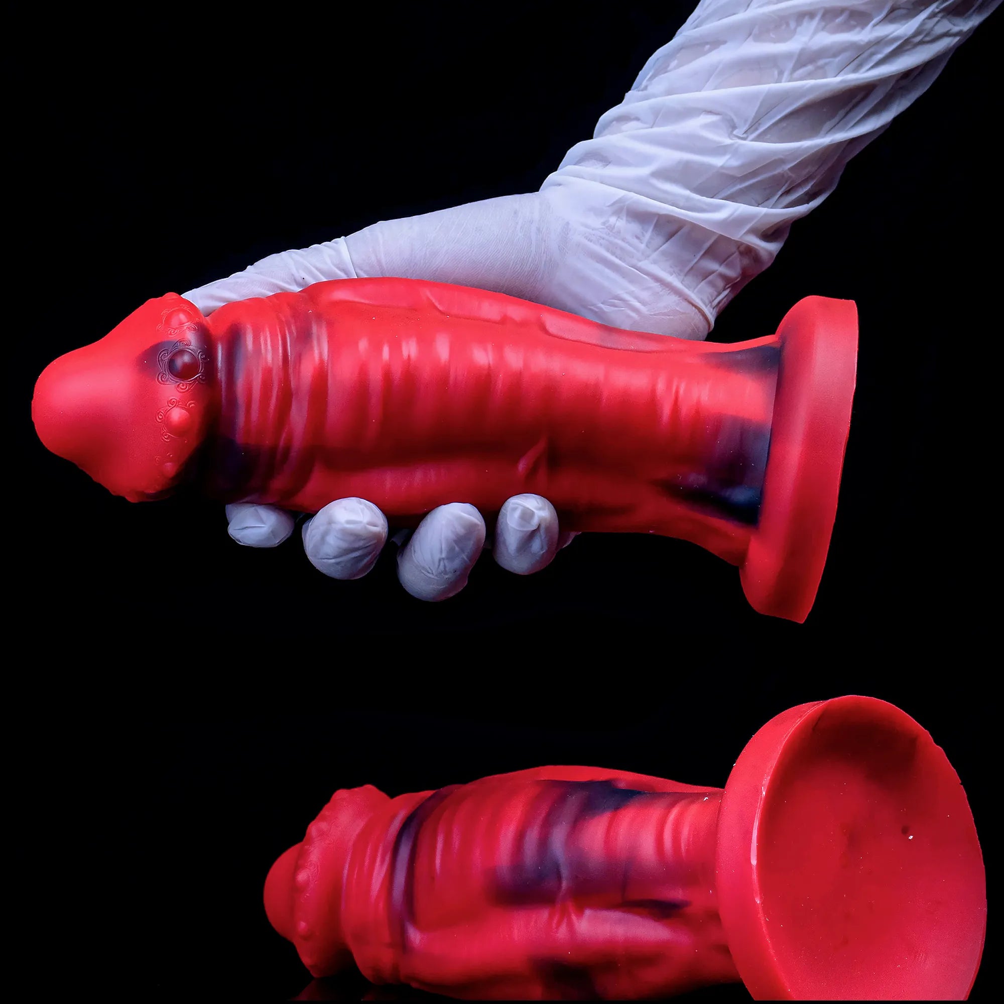 Oieffur Sword Demon Giant Dildo with strong suction cup, realistic feel, detailed design, and firm grip for versatile use