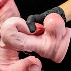 Oieffur Vivid Realistic Dildo with thick shaft, large head, and gentle curve, designed for a lifelike experience.