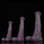 Realistic Centaur horse dildo made of safe platinum silicone with detailed textured surface, designed for fantasy pleasure.